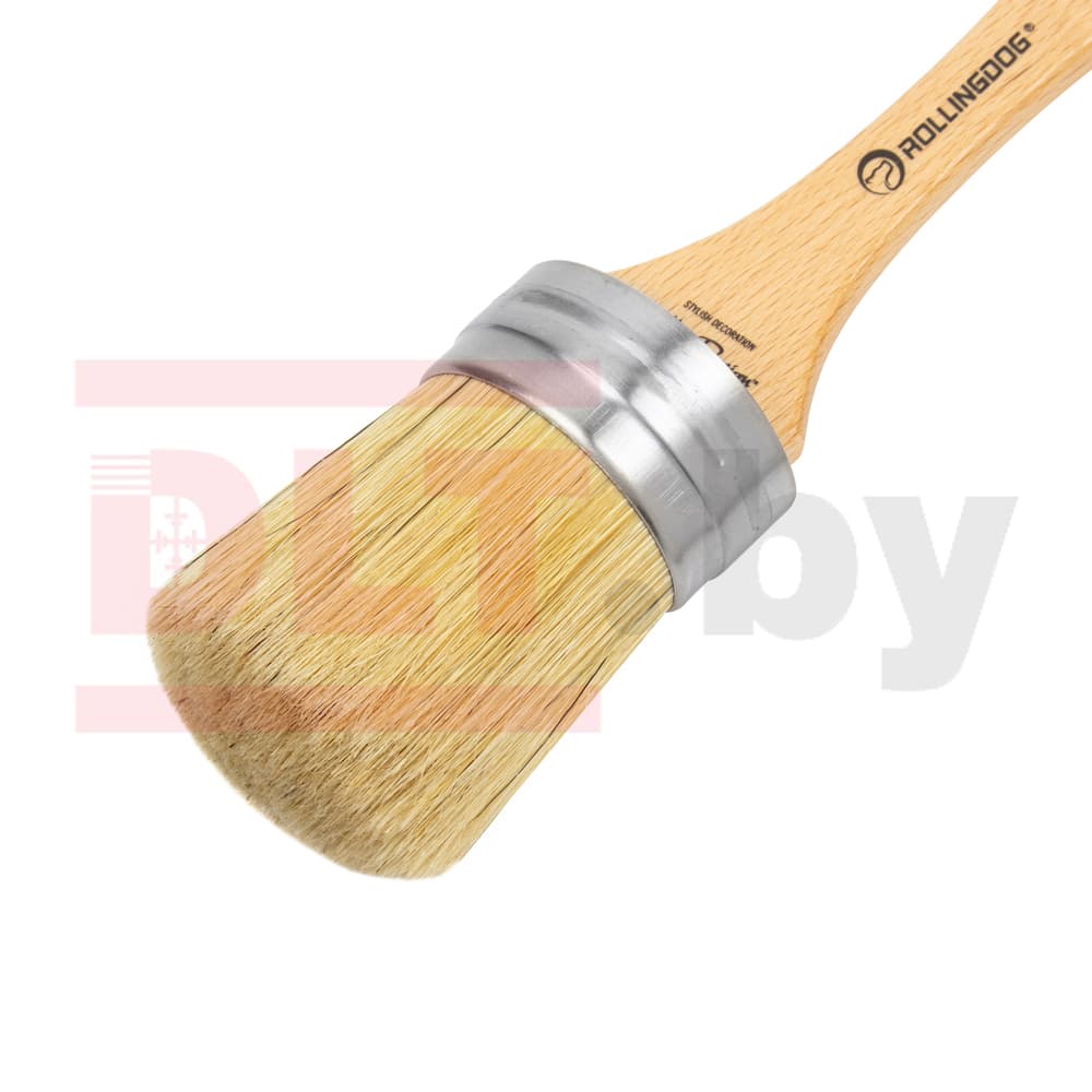 Кисть Rollingdog Design 45мм, овальная, смешанная щетина, серия Professional, арт.10687 - фото 2
