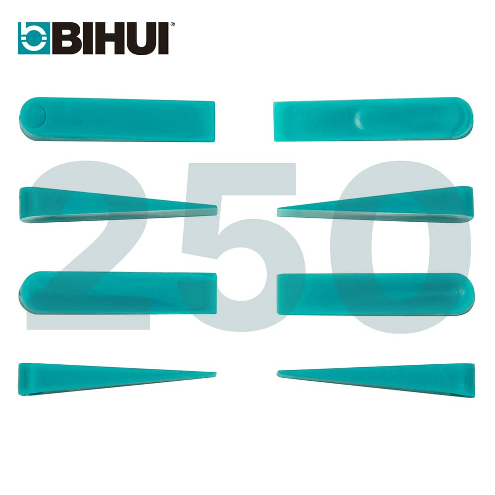 Клинья для укладки плитки BIHUI, 250 шт, арт.TSW250
