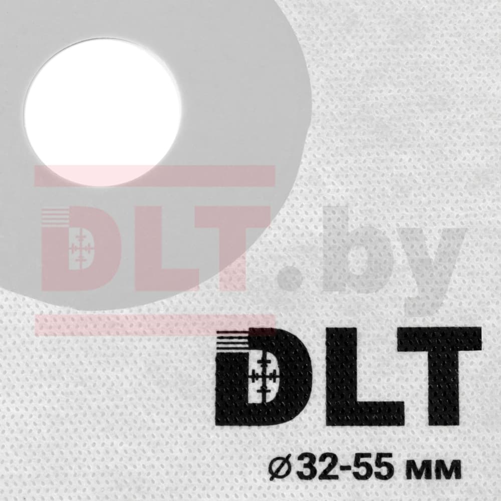 Гидроизоляционная манжета (гидроизоляционный пластырь) DLT 150*150 мм, Ø32-55 мм, арт.3582 - фото 2