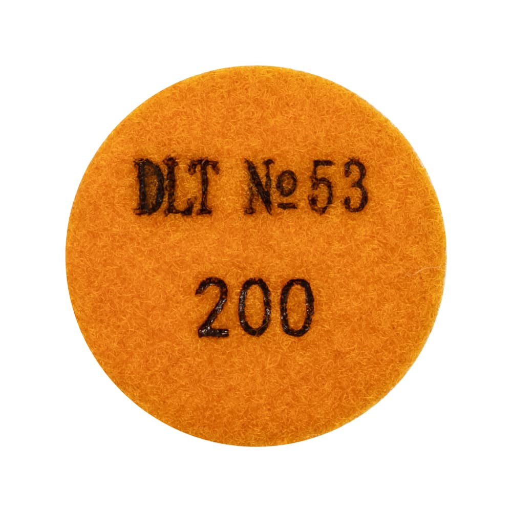 Алмазный гибкий шлифовальный круг DLT №53, #200, 50мм, для гравера, арт.4390 - фото 3