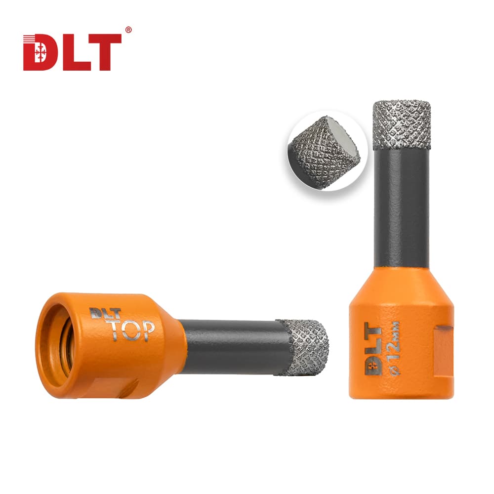 Коронка алмазная для керамогранита и камня DLT TOP, 12мм, арт.2090