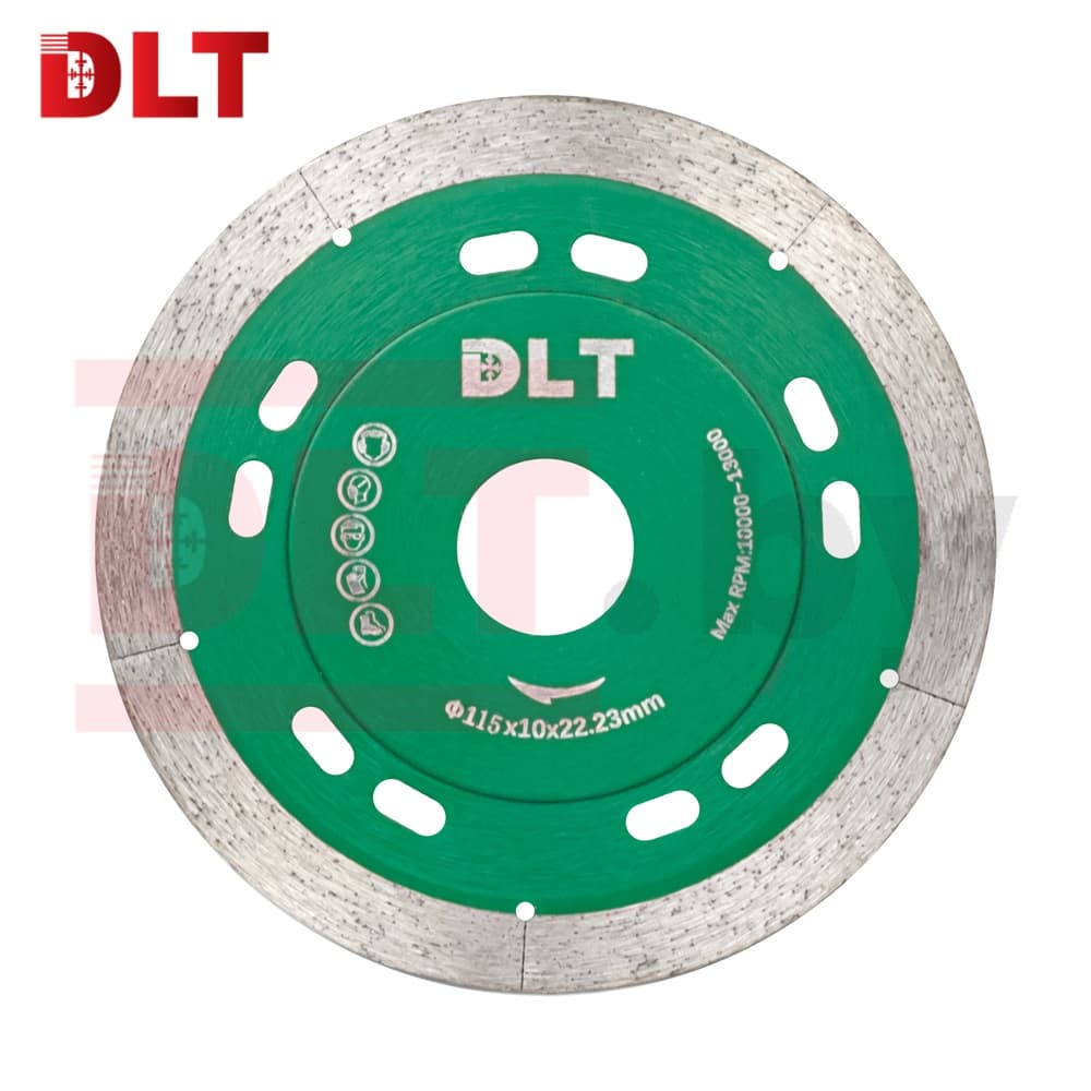 Алмазный диск DLT №8 (Slim-CERAMIC), 115х1,2мм, арт.1410 - фото 4