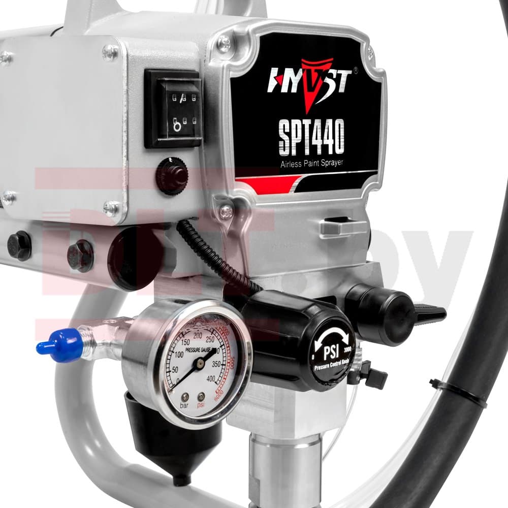 Безвоздушный покрасочный аппарат HYVST SPT 440, арт.0128 - фото 6