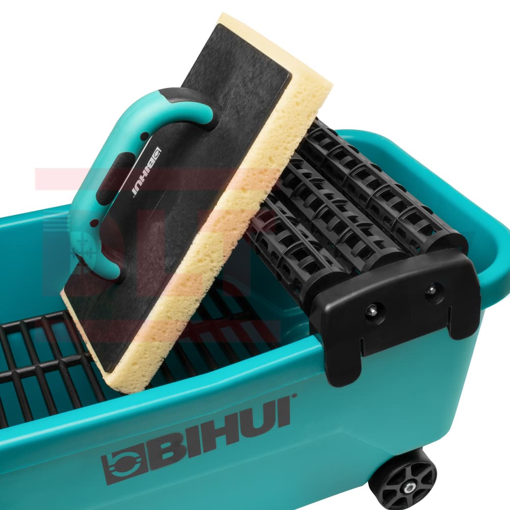 Ведро для плиточника с роликами BIHUI (кювета) 19л, арт.TWS19 - фото 4