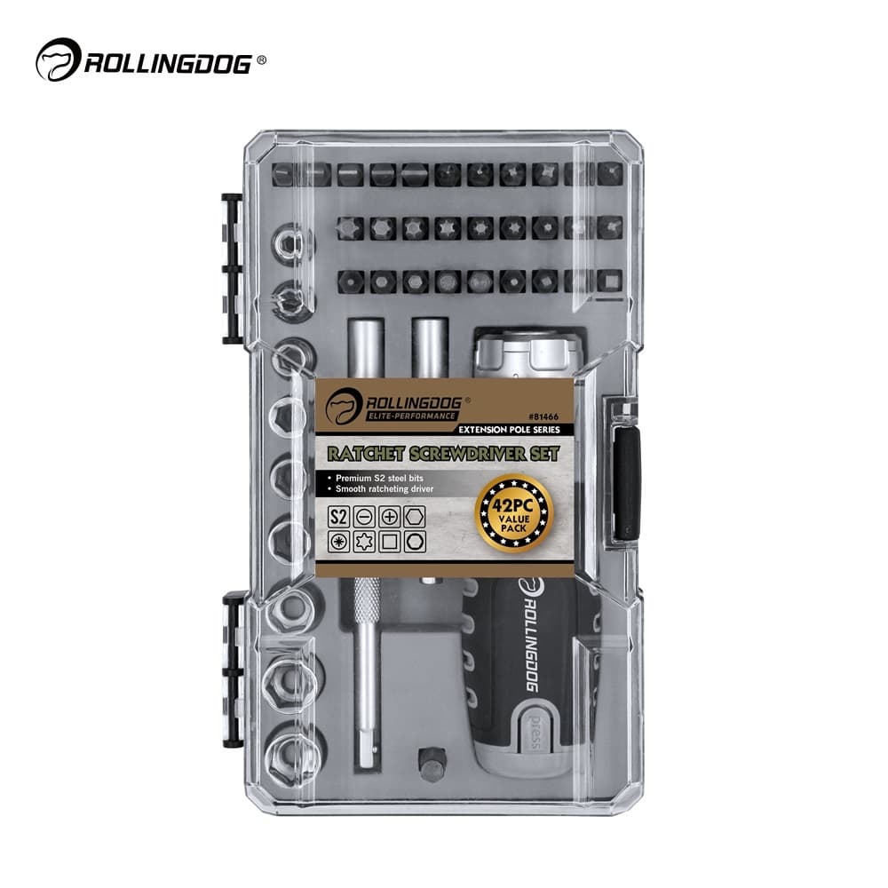 Набор инструментов Rollingdog 42 предмета, арт.81466