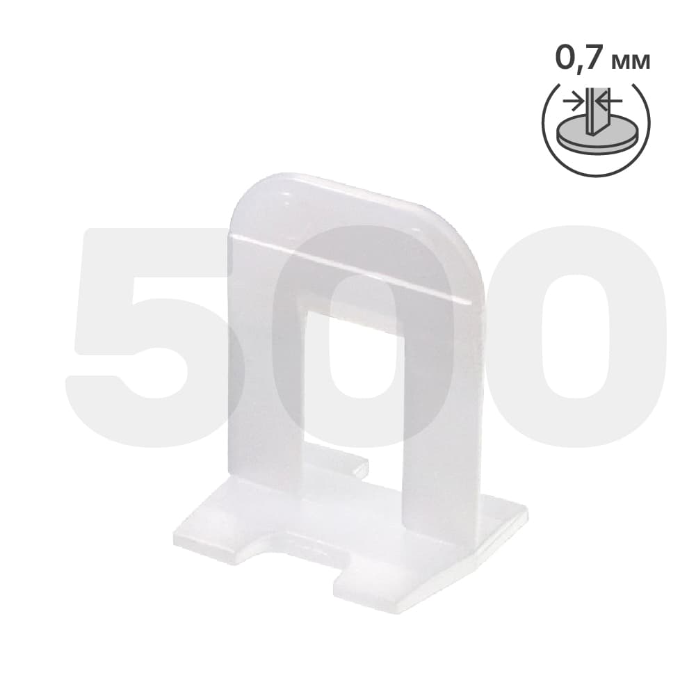 Зажим (СВП) SVP-PROFI mini (0,7 мм) 500 шт ПЛАСТИК РУСИ, арт.1229