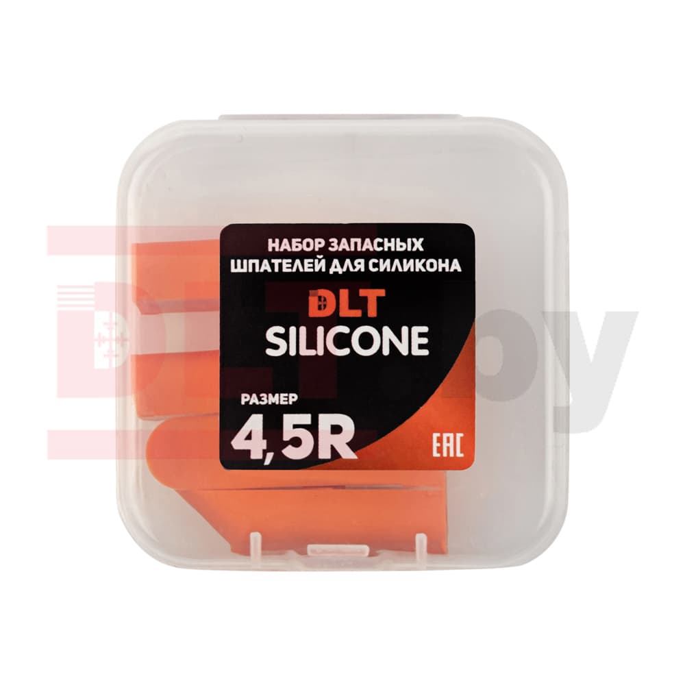 Набор запасных шпателей для DLT Silicone, (размер 4,5R), ОРАНЖЕВЫЕ, арт.1746 - фото 2