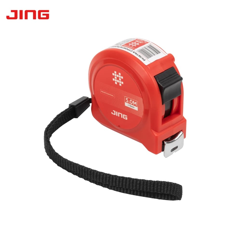 Рулетка строительная JING, 5м/19мм, арт.1101-5-19