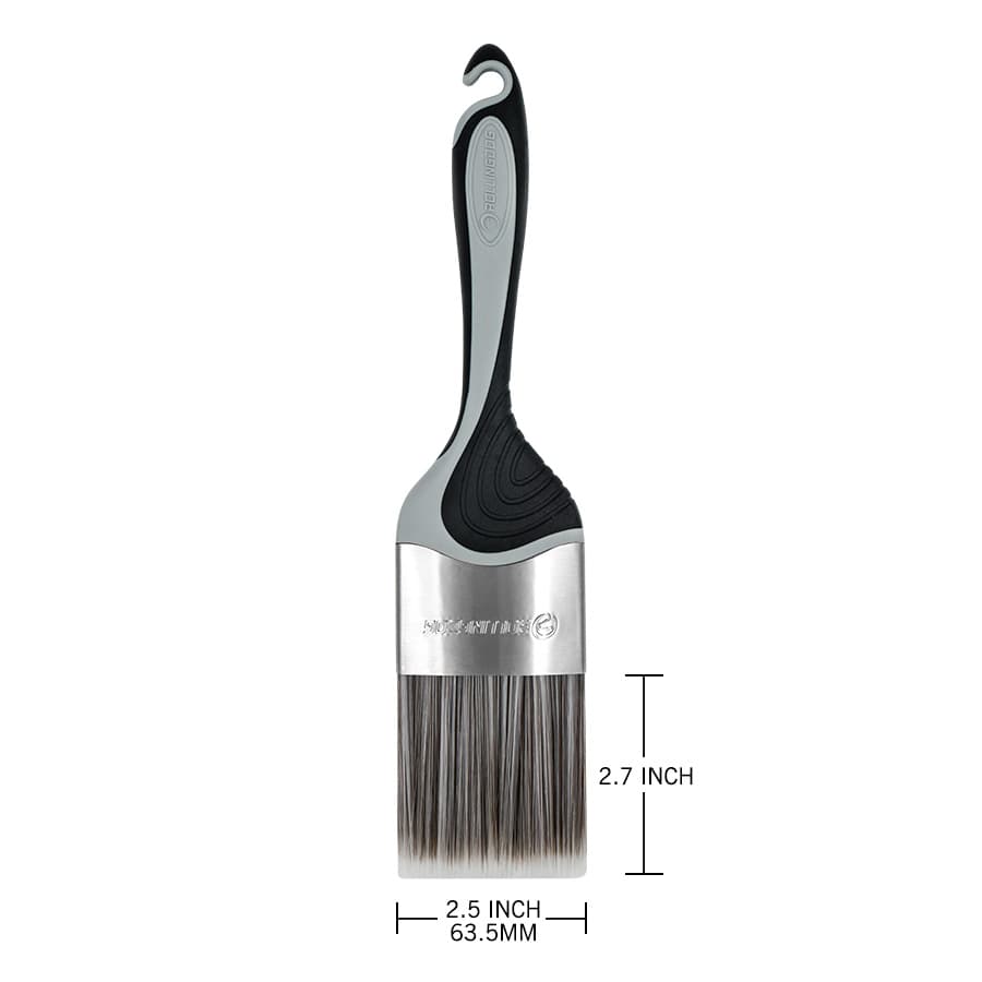 Кисть овальная Rollingdog OT1000 63мм, синтетика, серия Elite, арт.10106-P - фото 3