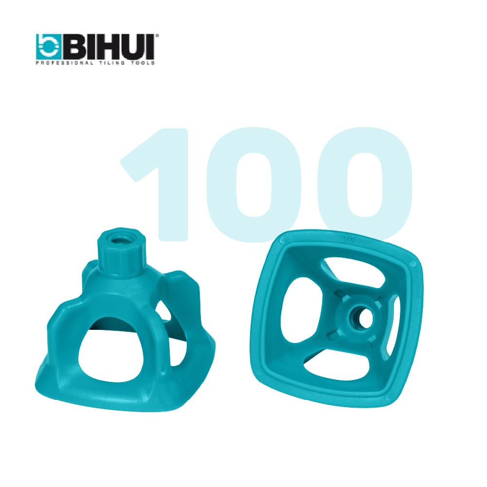 Запасные фиксаторы для системы выравнивания плитки (СВП) BIHUI 100шт, арт.SLC100