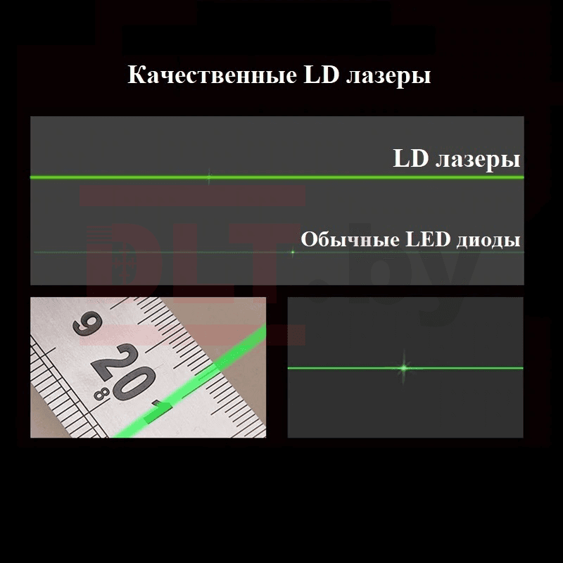 Лазерный уровень (нивелир) DLT EK-400GX PRO, арт.0177 - фото 4