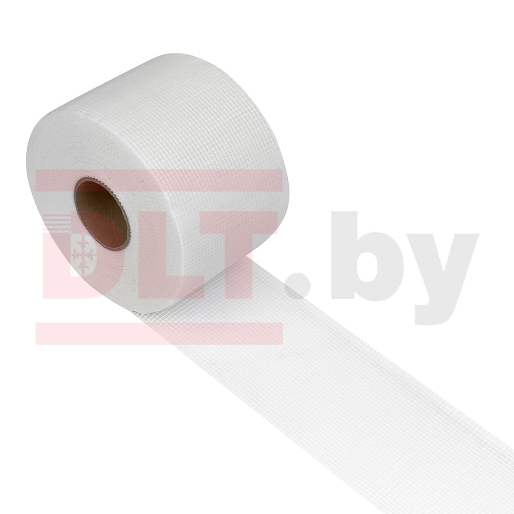 Серпянка для гипсокартона Rollingdog FW1000 65 г/м², 10 см x 90 м, стекловолокно, серия Professional, арт.81488 - фото 2