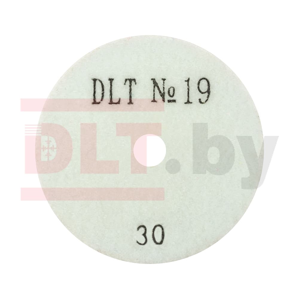 Алмазный гибкий шлифовальный круг DLT №19, #30,100мм арт.1949 - фото 4