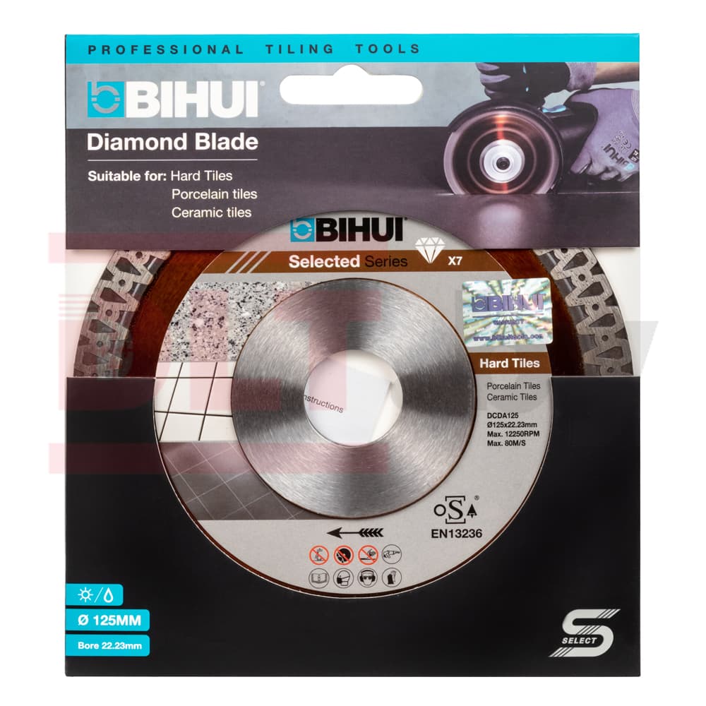 Алмазный диск BIHUI B-MASTER, 125х1,2мм, арт.DCDA125 - фото 6