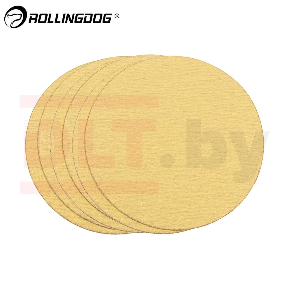 Шлифовальный круг Rollingdog 225мм, Р80, (набор 6 шт.), арт.90140