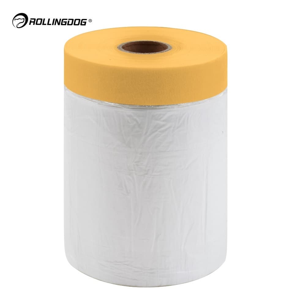 Укрывное полотно на малярной ленте Rollingdog WASHI-SHIELD 8мкм, 55см*30м, арт.80510 - фото 4