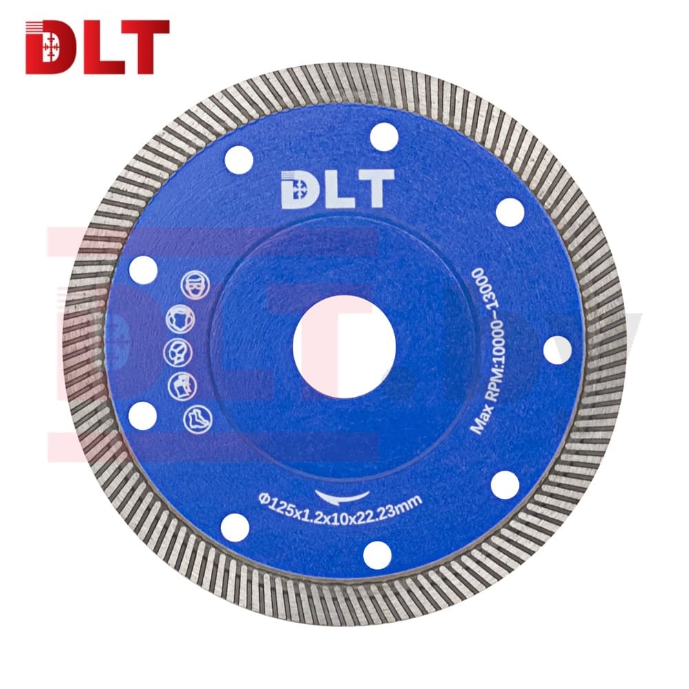 Алмазный диск DLT №19 (SUPER THIN TURBO), 125х1,2мм, арт.1424 - фото 4
