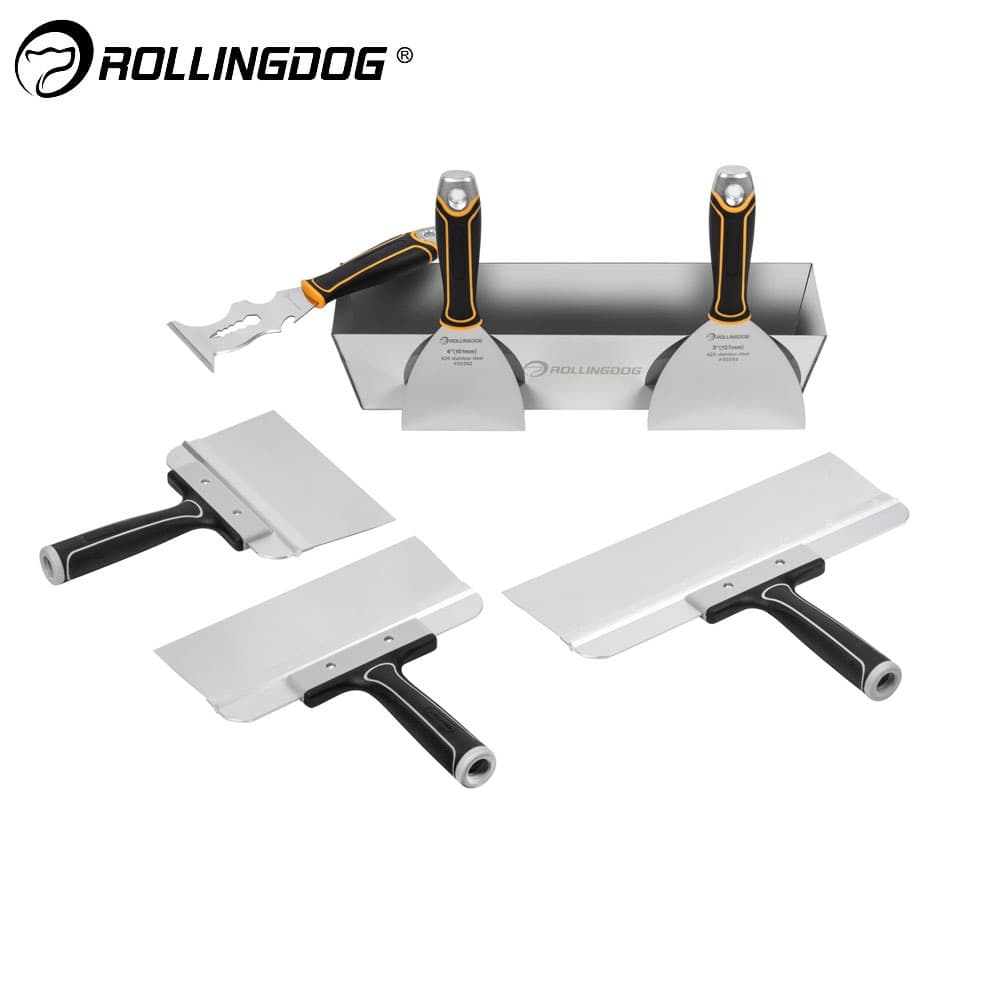 Набор для нанесения шпаклевки №3, Rollingdog, (7 предметов), арт.50638