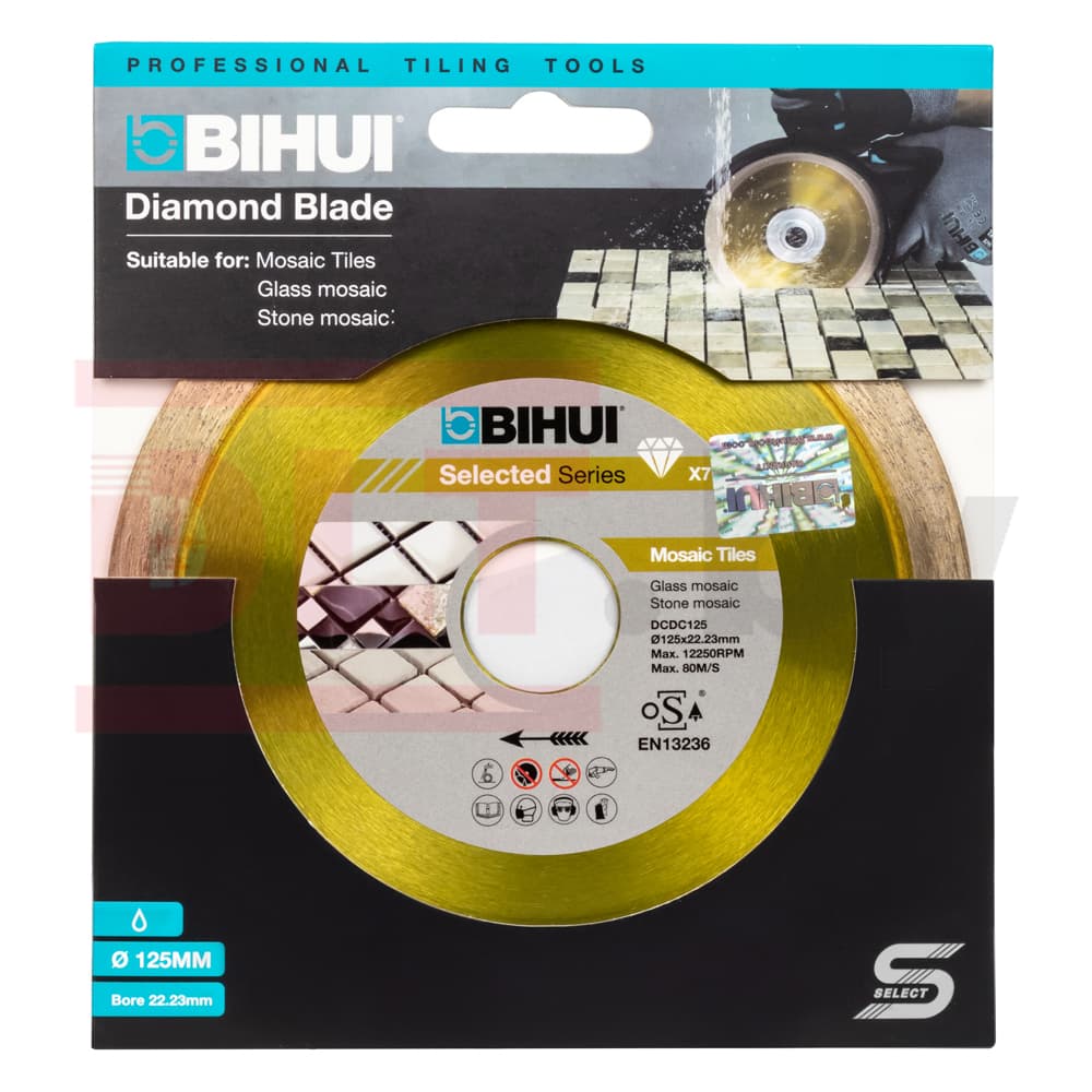 Алмазный диск BIHUI B-MOSAIC, 125х1,1мм, арт.DCDC125 - фото 5