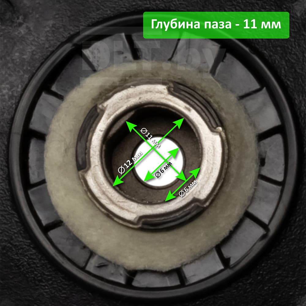 Шлифовальная тарелка DLT S-WT для шлифмашин, мягкая, арт.0526 - фото 2