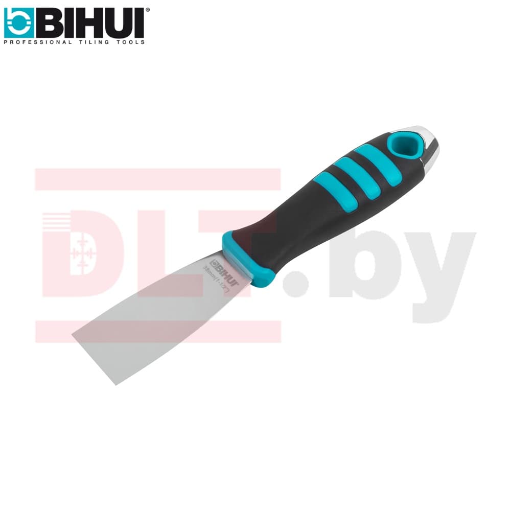 Шпатель малярный BIHUI 1.5" (38мм) из нержавеющей стали, арт.PTT15