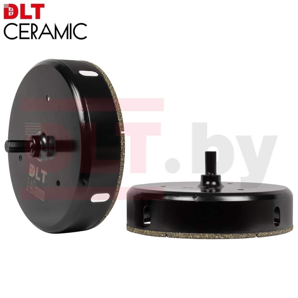 Алмазная коронка по плитке и керамограниту DLT CERAMIC, 140мм, арт.1042