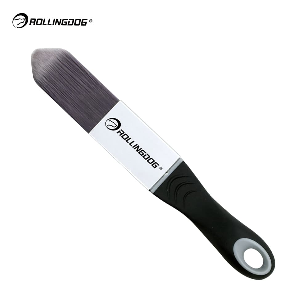 Кисть с короткой ручкой Rollingdog 24мм, треугольная, синтетика, серия Professional, арт.10591 - фото 5