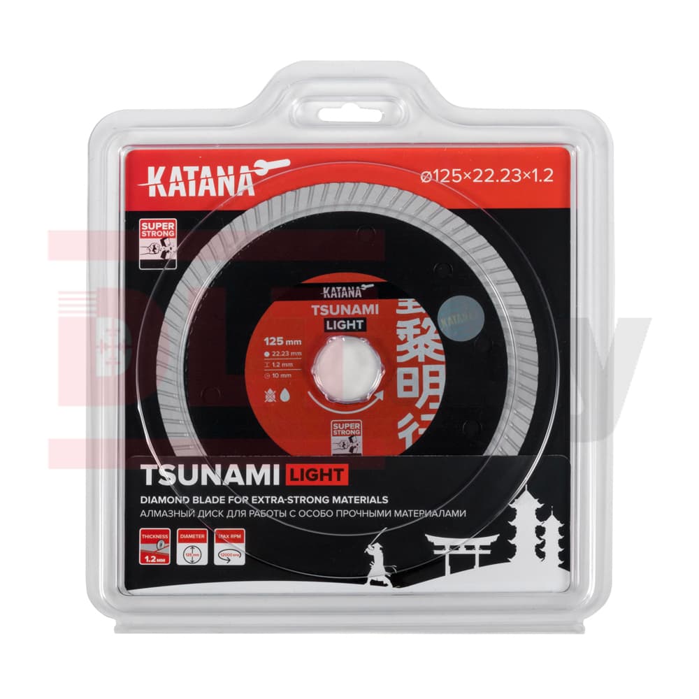 Диск алмазный КАТАNА Tsunami Light 125мм, арт.3314 - фото 4
