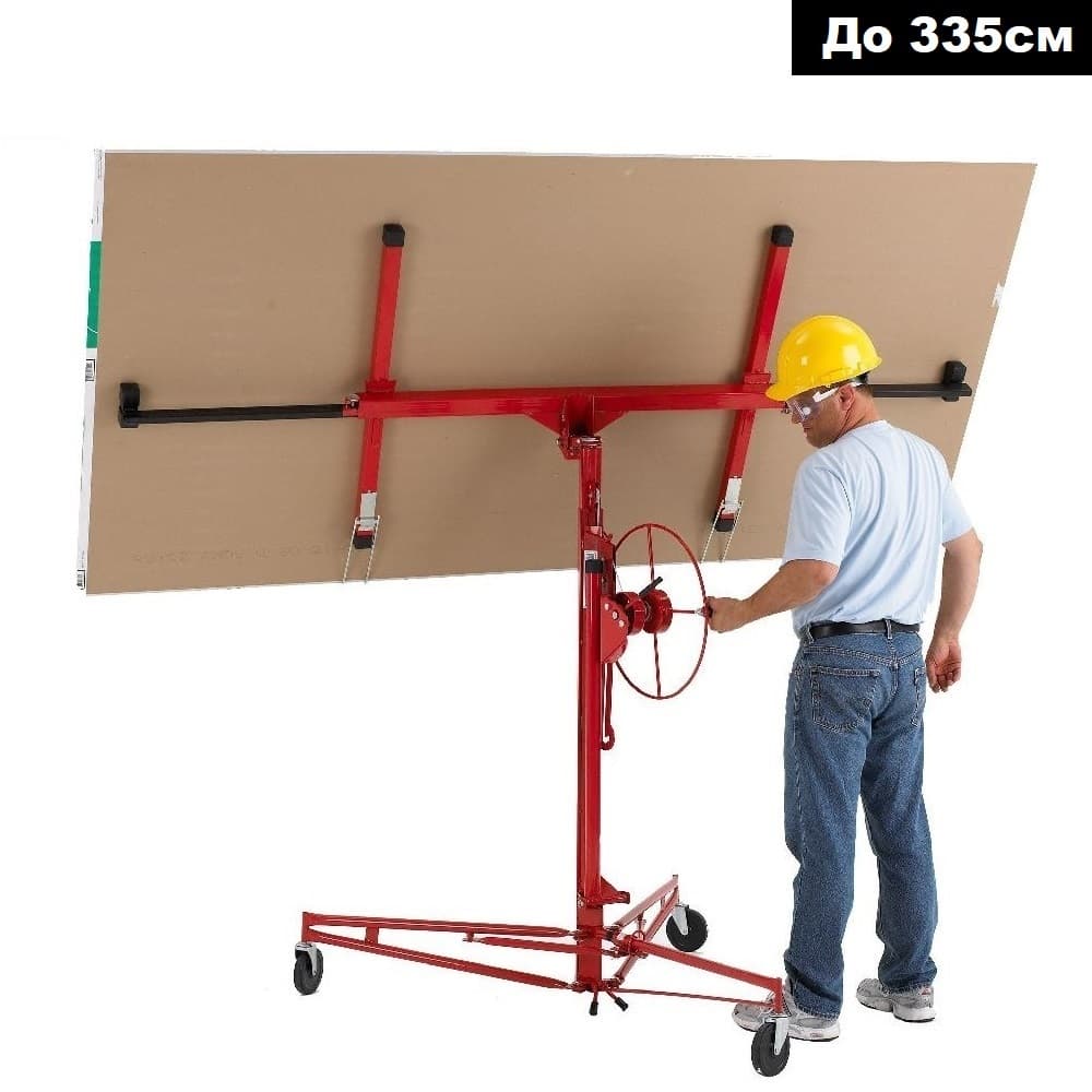 Подъемник для гипсокартонных листов DLT Panel Lifter 335 (подъемник ГКЛ) до 3.35 м, арт.0585 - фото 22