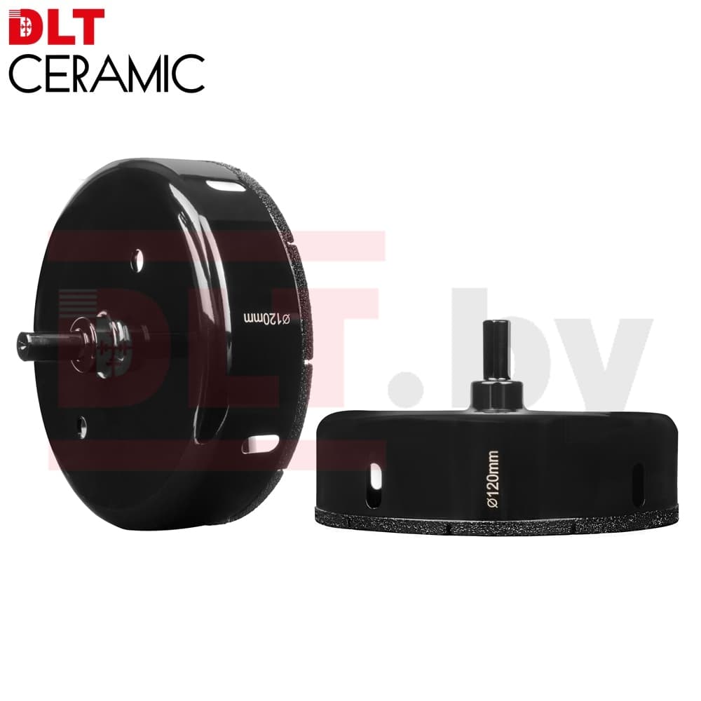 Алмазная коронка по плитке и керамограниту DLT CERAMIC, 120мм, арт.0677