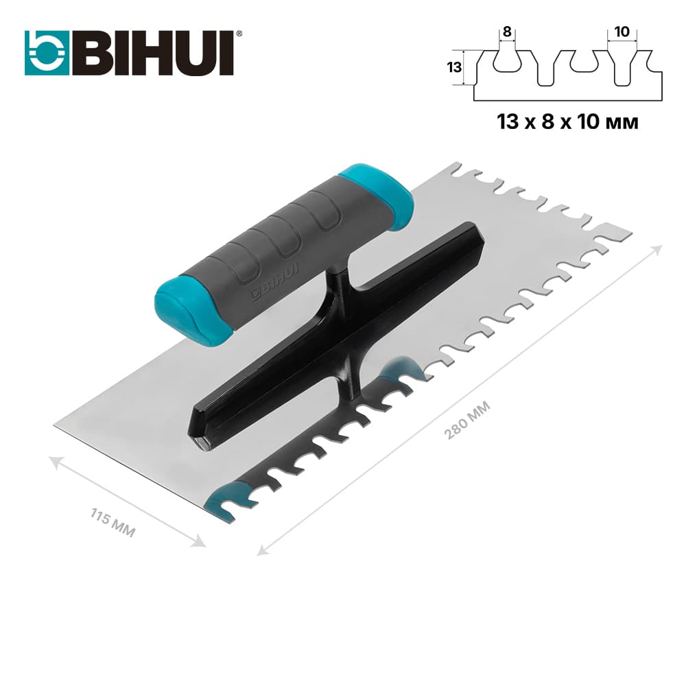Гребенка BIHUI 280*115мм, зуб "Тигровый коготь", арт.PTSSTG