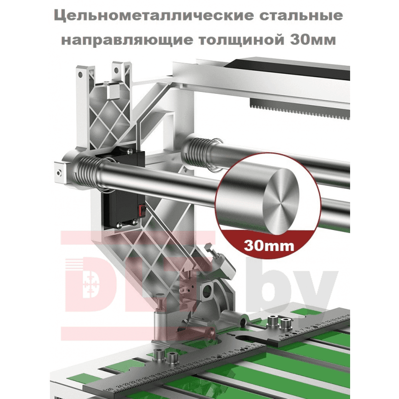 Плиткорез электрический DLT OptiTronic Auto-1600 (версия PRO) с АВТОМАТИКОЙ , арт.2625 - фото 4
