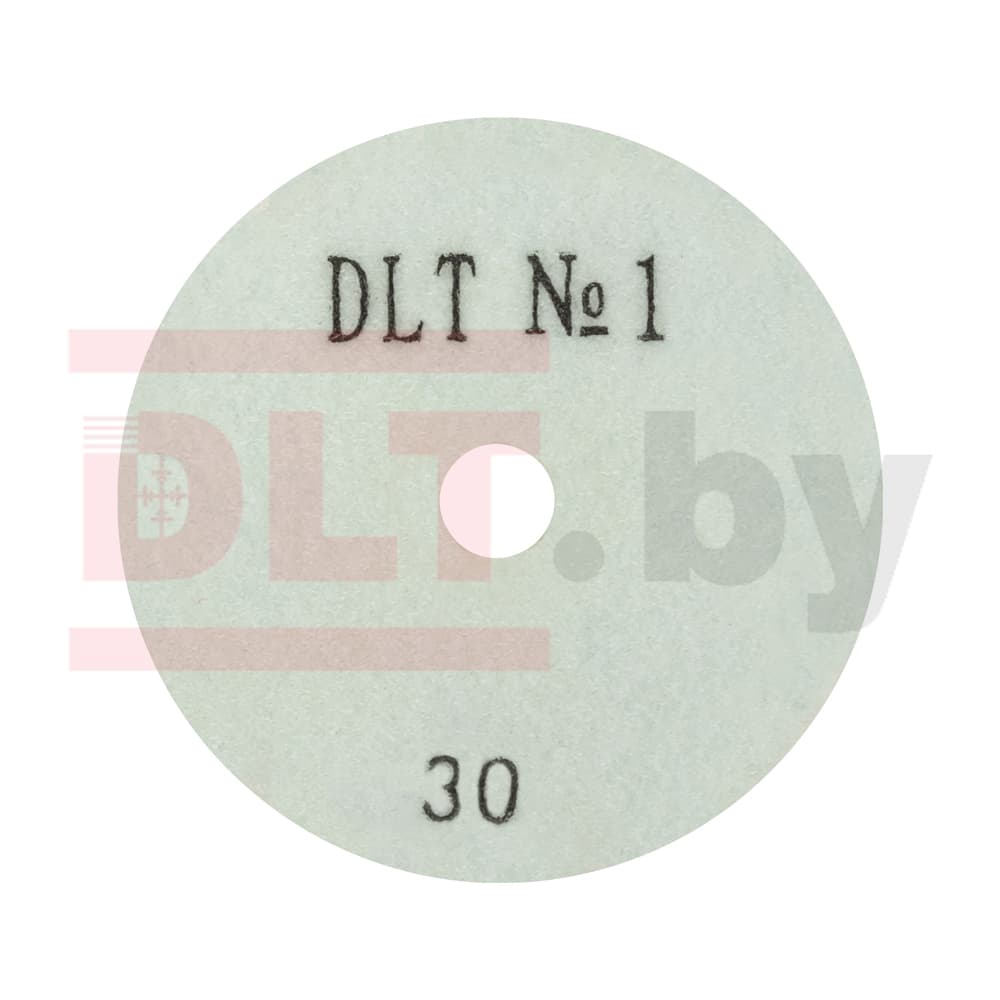 Алмазный гибкий шлифовальный круг DLT №1, #30, 100мм, арт.1948 - фото 4