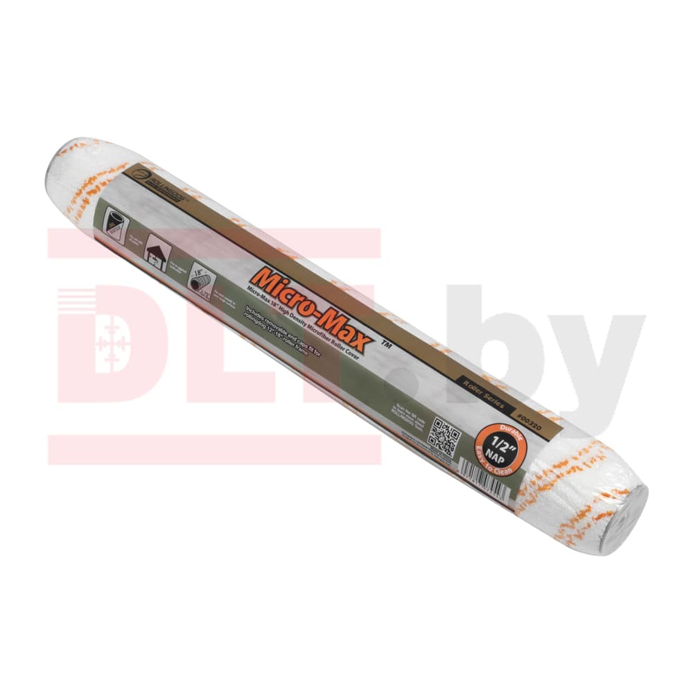 Валик Rollingdog Micro-Max 457 мм, ворс 12мм, бюгель 10мм, микрофибра, арт.00320 - фото 3
