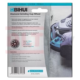 Алмазная фреза BIHUI TURBO 125мм, арт.DCWT5 - фото 5