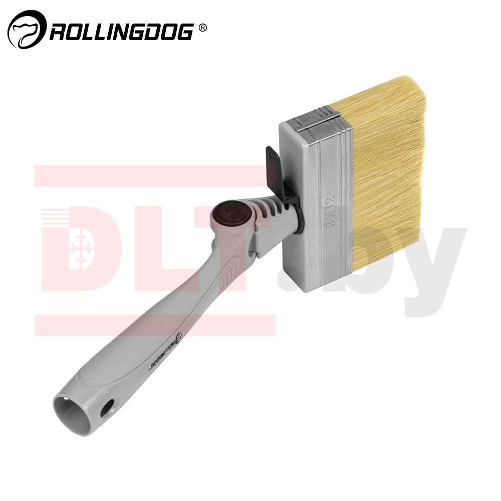 Кисть макловица поворотная Rollingdog PRO-ANGLE 30*120мм, синтетика, арт.10569
