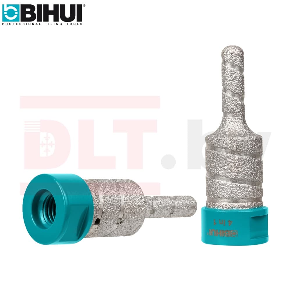 Коронка-фреза алмазная для плитки BIHUI 10-25мм, #50/60, арт.DM4N1