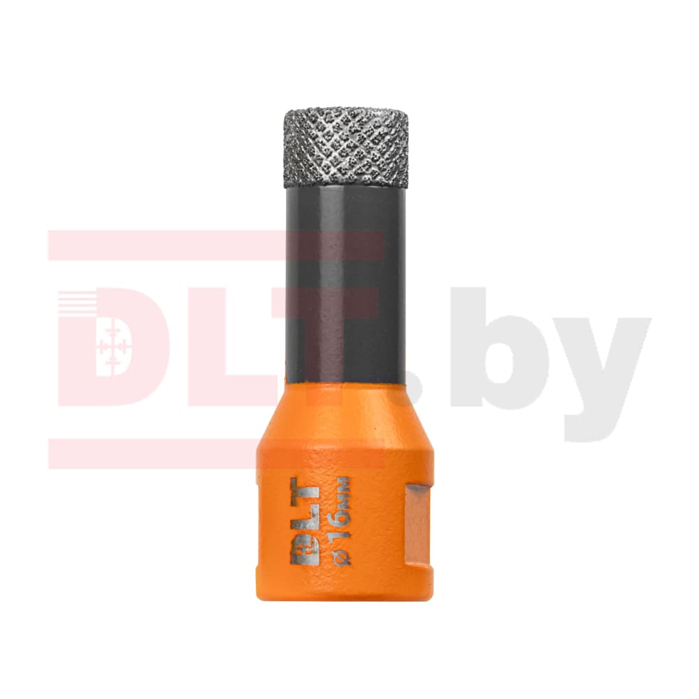 Коронка алмазная для керамогранита и камня DLT TOP, 16мм, арт.2093 - фото 3
