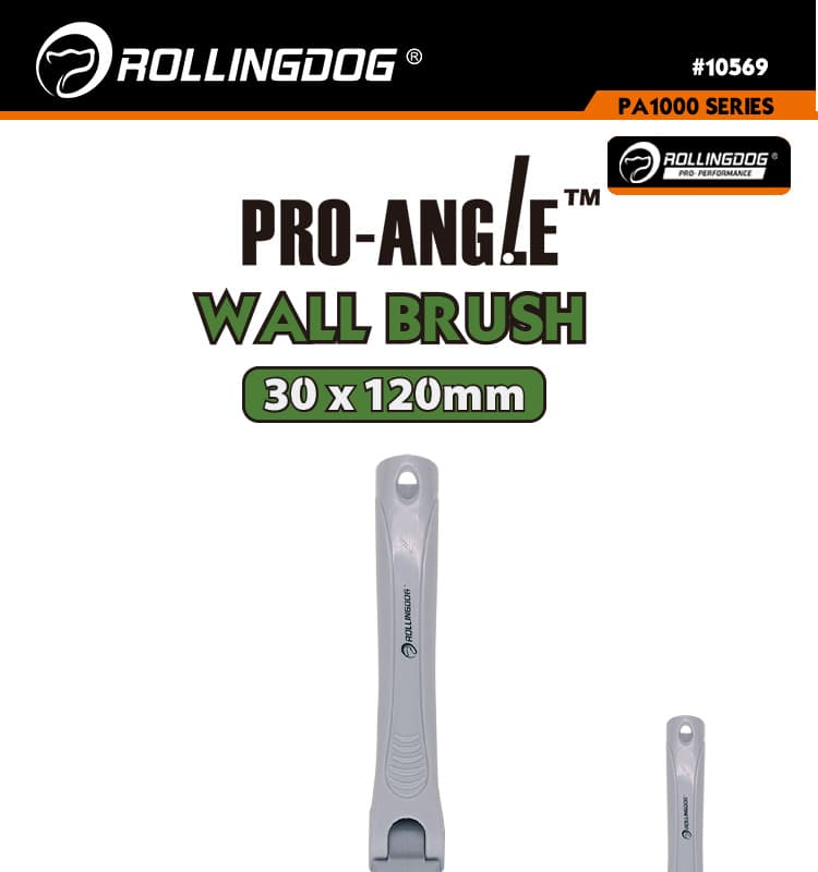 Кисть макловица поворотная Rollingdog PRO-ANGLE 30*120мм, синтетика, арт.10569 - фото 13