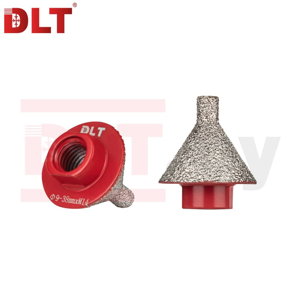 Алмазная конусная коронка фреза DLT CERAMIC CONE PRO, 9-38мм, арт.4406