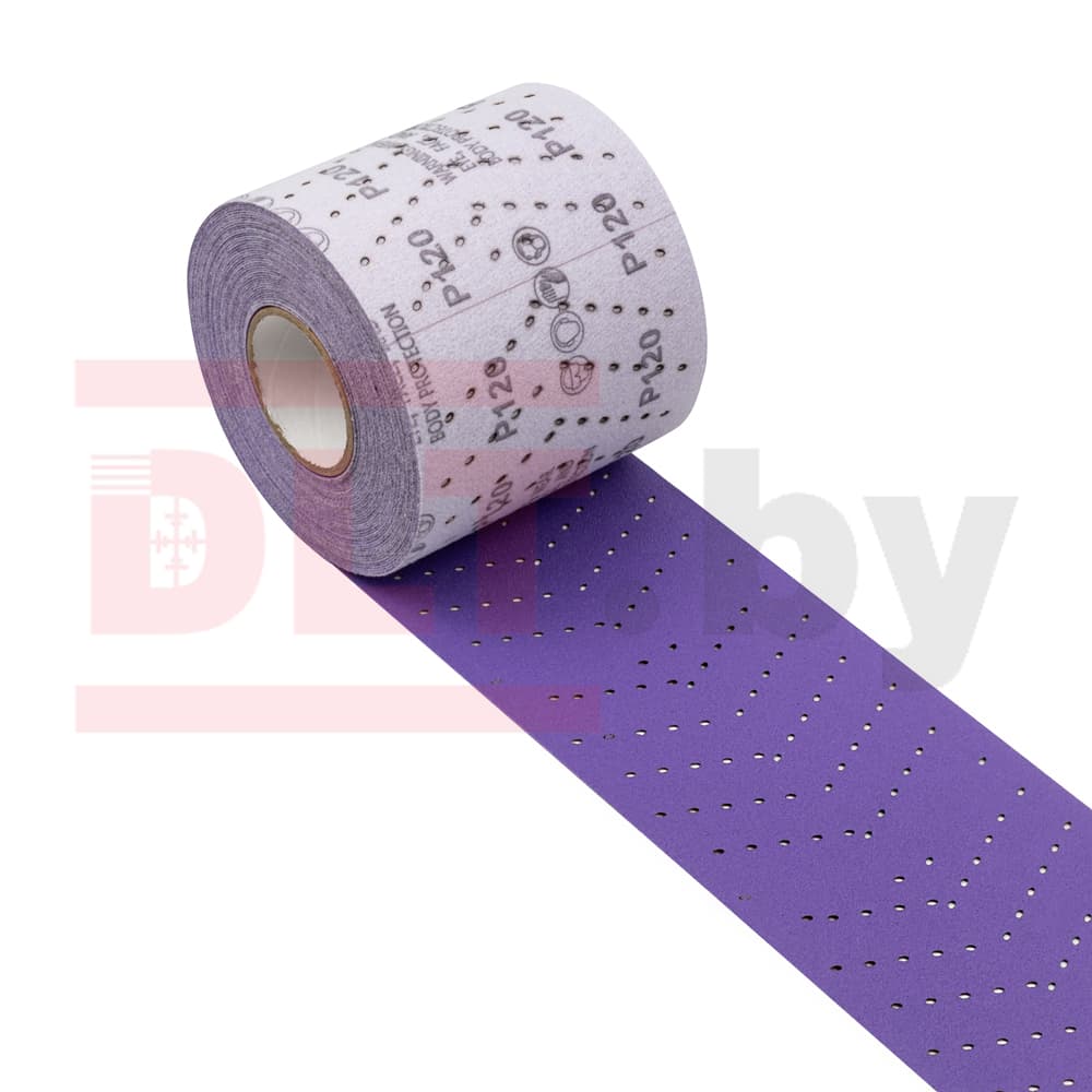 Шлифовальный лист в рулоне DLT GrandFlex PURO-ROLL, P120, 115мм*12м, (керамика точной формы), арт.3647 - фото 4