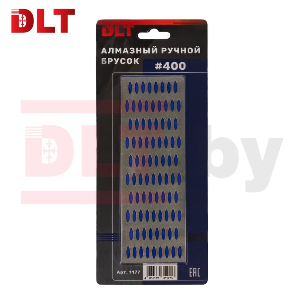 Алмазный ручной брусок (притир) DLT #400, арт.1177