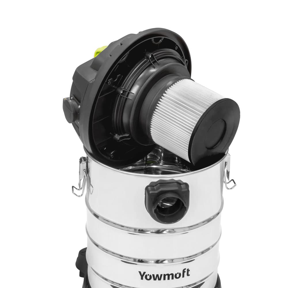 Пылесос строительный Yowmoft CVL30-AS, 1400 Вт, арт.5277 - фото 6
