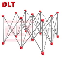 Подстолье складное DLT Сороконожка, версия Lite, 1,2м*1,2м, нержавейка, арт.3888