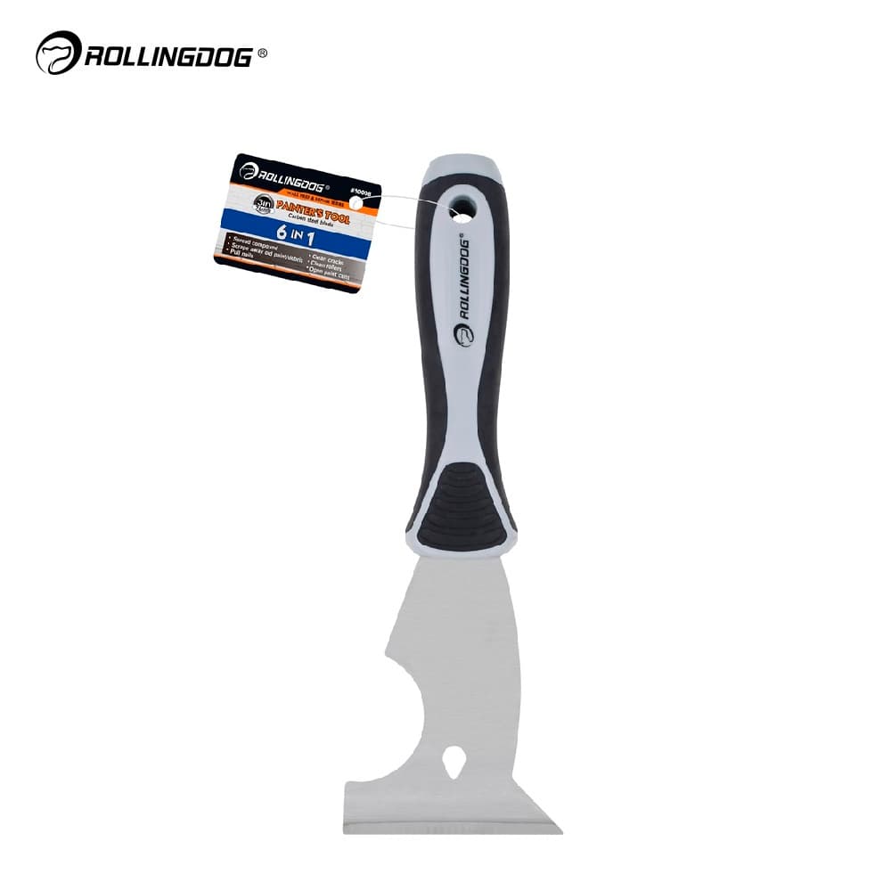 Шпатель-скребок многофункциональный 6 в 1 Rollingdog, арт.50008