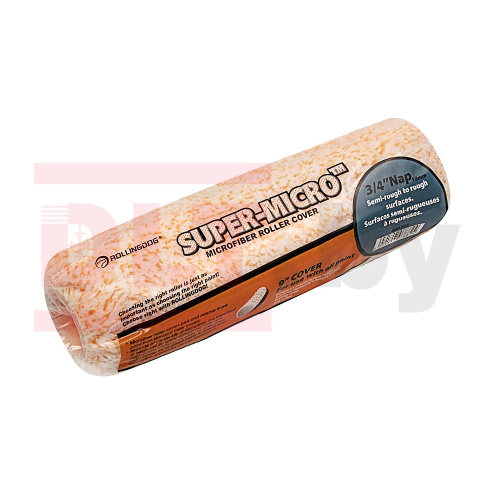 Валик Rollingdog SUPER-MICRO 230мм, ворс 19мм, для каркаса 38мм, микрофибра, арт.00202 - фото 3