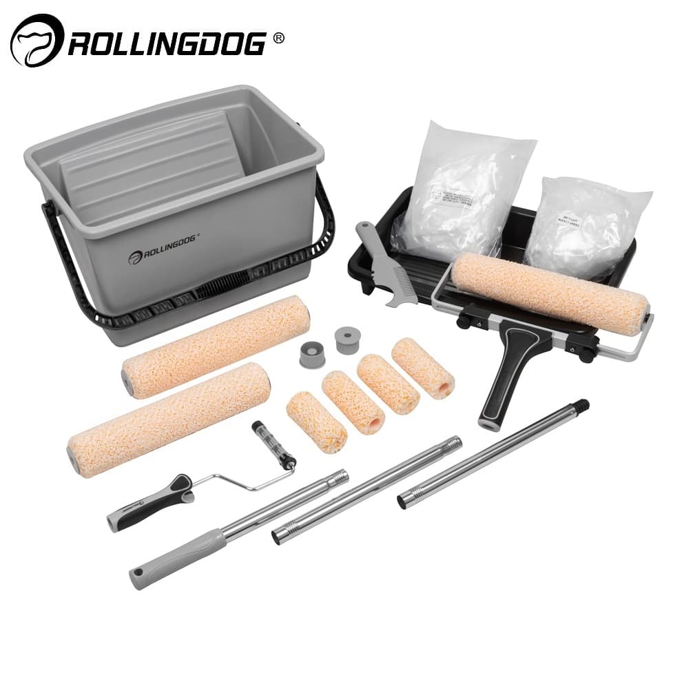 Набор малярный Rollingdog THE MOLOSSUS (21 предмет) резьба, серия Elite, арт.70306