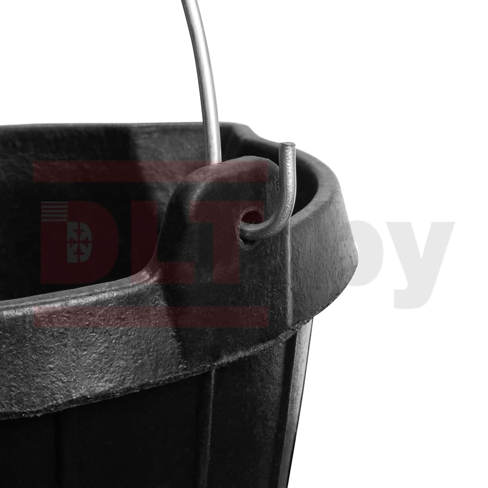 Ведро строительное гибкое с носиком, DLT, 10л (факт. 10л), тип INDUSTRY, арт.2909 - фото 5