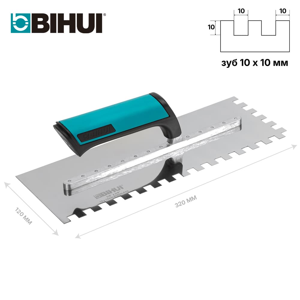 Гребенка BIHUI 320*120мм, зуб 10мм, арт.PTSL10
