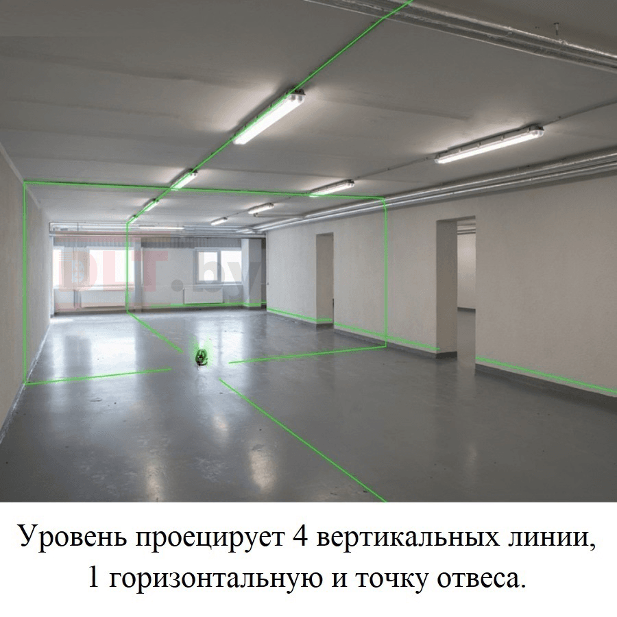 Лазерный уровень (нивелир) DLT EK-400GX PRO, арт.0177 - фото 3